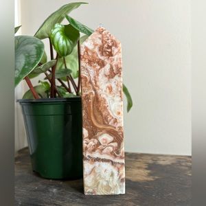 Chocolate calcite tall boy!